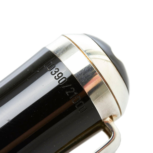 モンブラン マルセル プルースト 作家シリーズ 万年筆 ブラック SV925 シルバー  MONTBLANC 【中古】