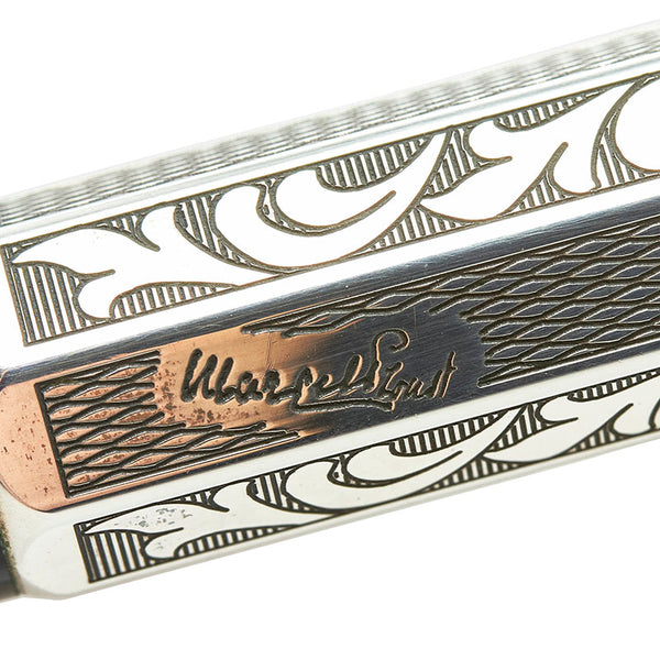 モンブラン マルセル プルースト 作家シリーズ 万年筆 ブラック SV925 シルバー  MONTBLANC 【中古】