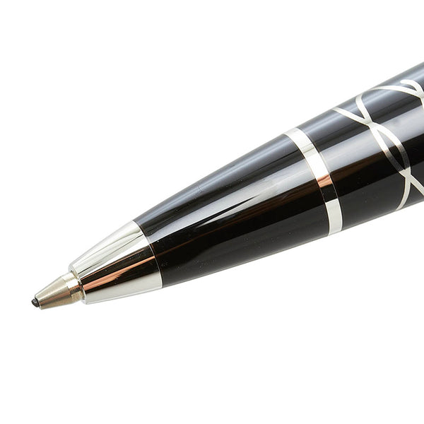 モンブラン ジョナサン スウィフト 作家シリーズ 万年筆 ブラック K18WG ホワイトゴールド メンズ MONTBLANC 【中古】