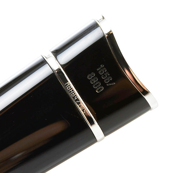 モンブラン ジョナサン スウィフト 作家シリーズ 万年筆 ブラック K18WG ホワイトゴールド メンズ MONTBLANC 【中古】