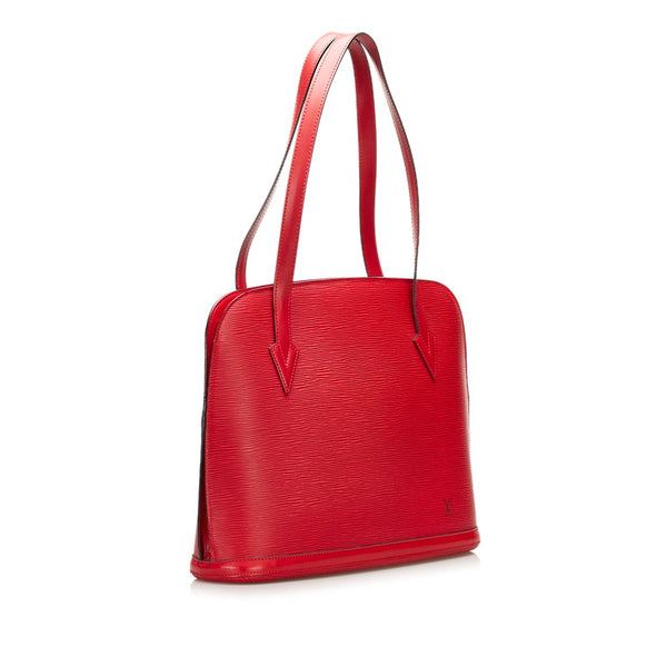 ルイ ヴィトン エピ リュサック トートバッグ ショルダーバッグ M52287 カスティリアンレッド レザー レディース LOUIS VUITTON 【中古】