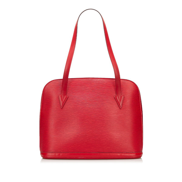 ルイ ヴィトン エピ リュサック トートバッグ ショルダーバッグ M52287 カスティリアンレッド レザー レディース LOUIS VUITTON 【中古】