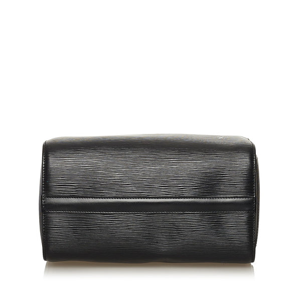 ルイ ヴィトン エピ スピーディ 25 ハンドバッグ ミニボストン M59232 ノワール ブラック レザー レディース LOUIS VUITTON 【中古】