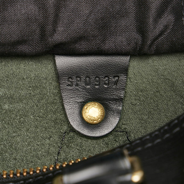 ルイ ヴィトン エピ スピーディ 25 ハンドバッグ ミニボストン M59232 ノワール ブラック レザー レディース LOUIS VUITTON 【中古】