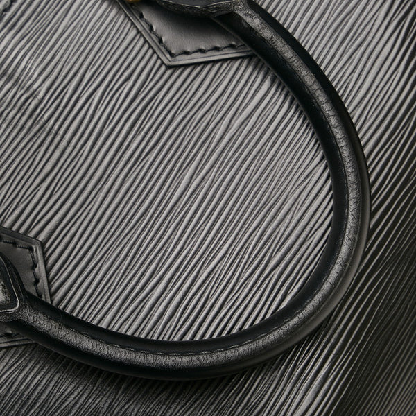 ルイ ヴィトン エピ スピーディ 25 ハンドバッグ ミニボストン M59232 ノワール ブラック レザー レディース LOUIS VUITTON 【中古】