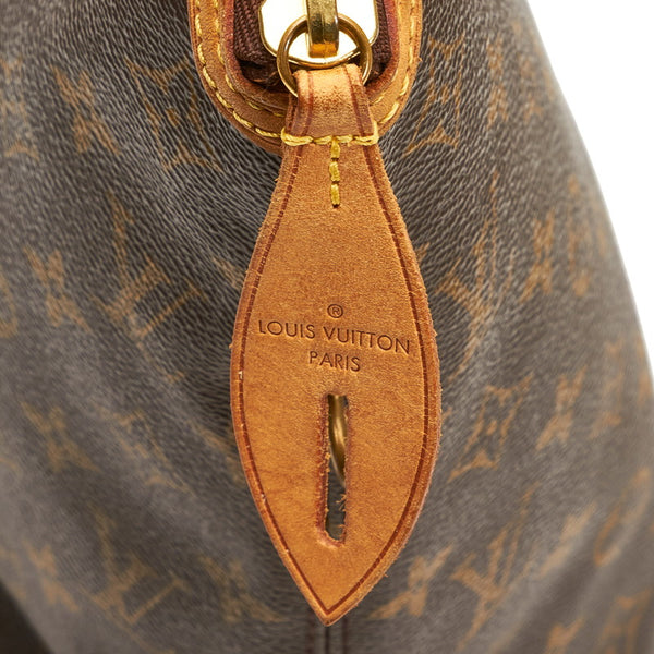 ルイ ヴィトン モノグラム ロックイットMM ハンドバッグ トートバッグ M40606 ブラウン PVC レザー レディース LOUIS VUITTON 【中古】