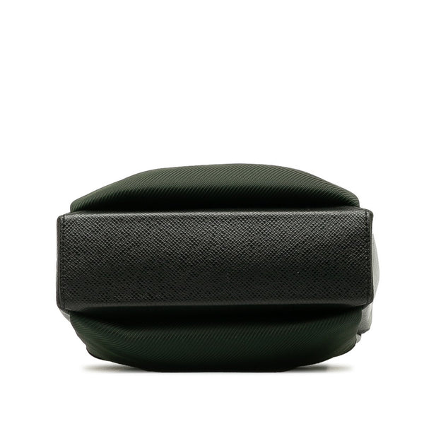 ルイ ヴィトン タイガ サヤン 斜め掛け ショルダーバッグ M30902 ノワール ブラック レザー ナイロン レディース LOUIS VUITTON 【中古】