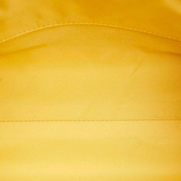 グッチ ヒグチユウコ 日本限定 チルドレンズ トートバッグ 605614 ホワイト イエロー キャンバス エナメル レディース GUCCI 【中古】