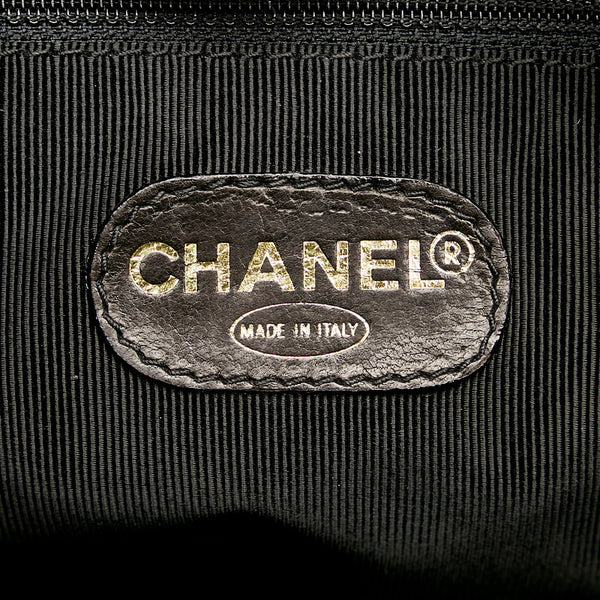 シャネル ココマーク チェーン トートバッグ ショルダーバッグ ブラック キャビアスキン レディース CHANEL 【中古】