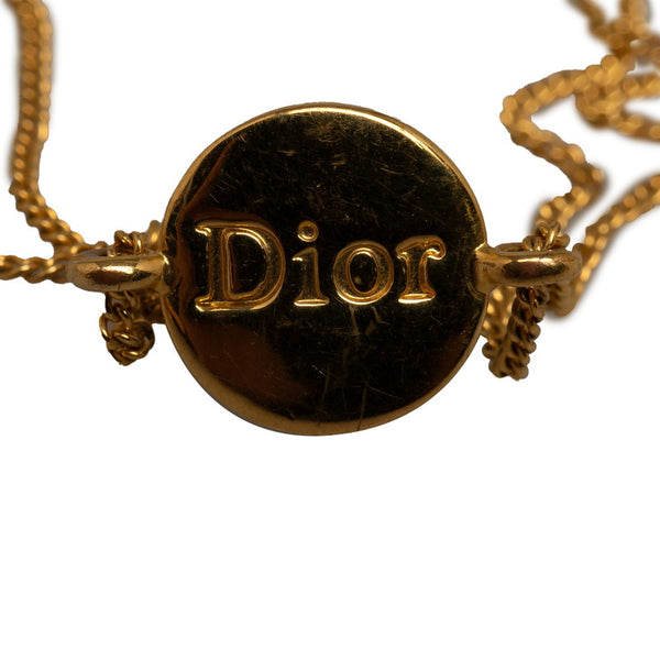 ディオール ブレスレット ゴールド メッキ レディース Dior 【中古】