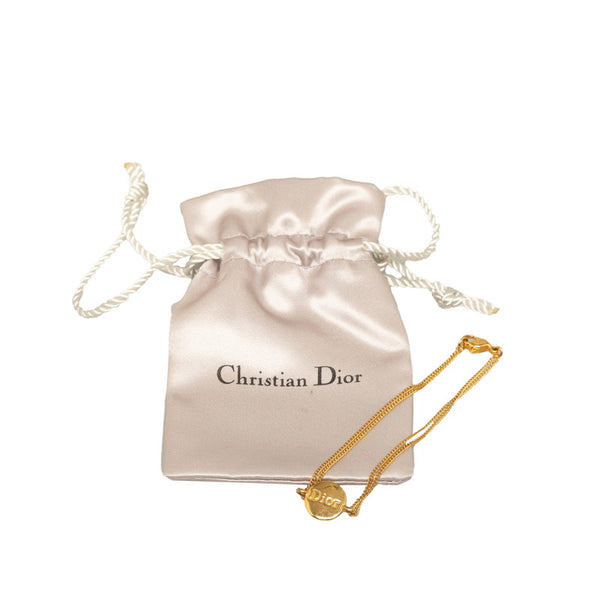 ディオール ブレスレット ゴールド メッキ レディース Dior 【中古】