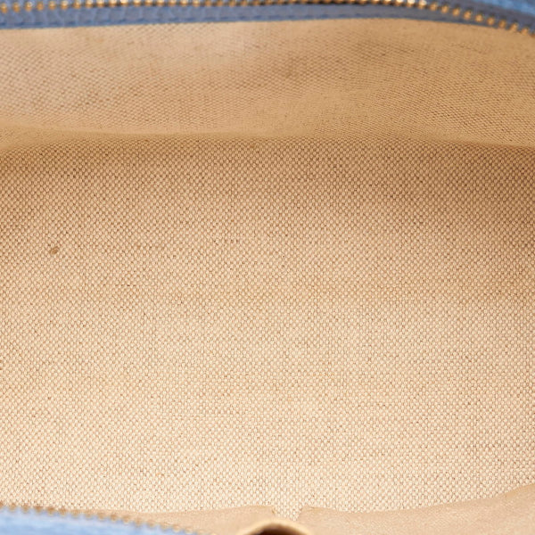 グッチ スイング ハンドバッグ ショルダーバッグ 2WAY 368827 水色 レザー レディース GUCCI 【中古】