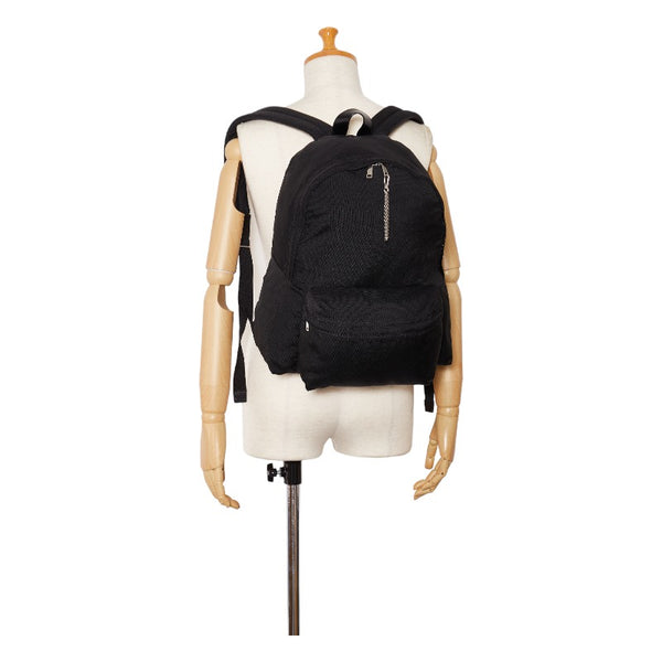 セリーヌ リュック バックパック ブラック ナイロン メンズ CELINE 【中古】