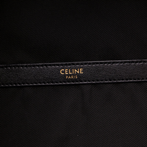 セリーヌ リュック バックパック ブラック ナイロン メンズ CELINE 【中古】