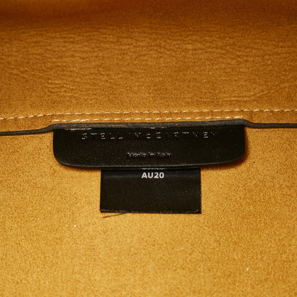 ステラマッカートニー パンチングロゴ トートバッグ ハンドバッグ 502793 ブラック ポリエステル レディース Stella McCartney 【中古】