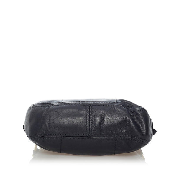 プラダ ワンショルダーバッグ ブラック レザー レディース PRADA 【中古】