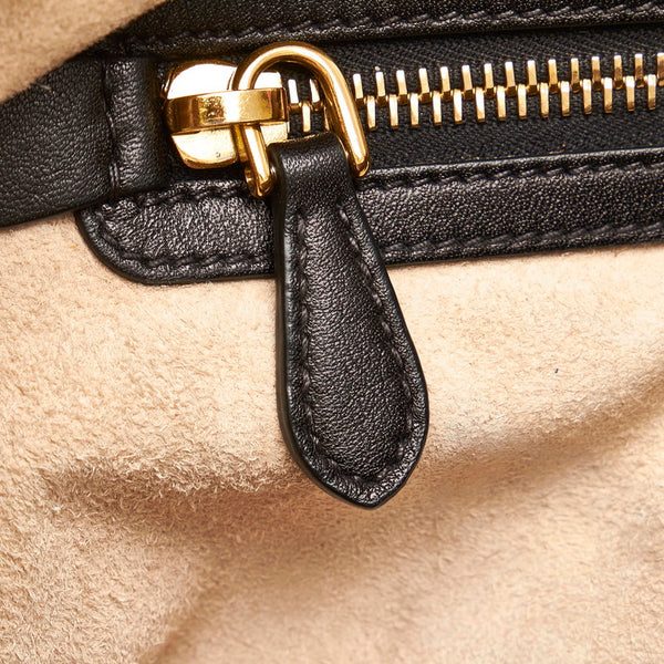 プラダ ワンショルダーバッグ ブラック レザー レディース PRADA 【中古】