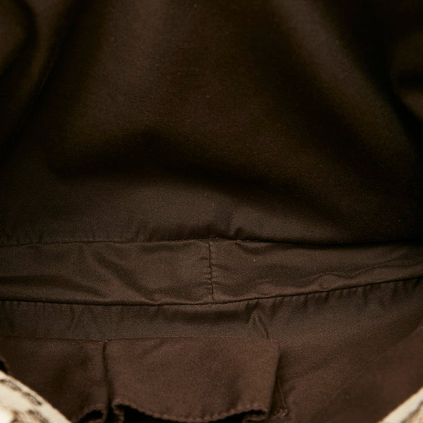 グッチ ハンドバッグ トートバッグ 170004 ホワイト レザー レディース GUCCI 【中古】