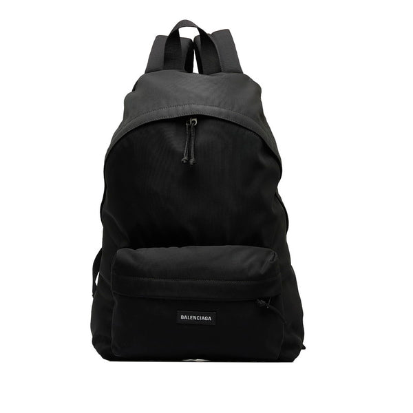 バレンシアガ エクスプローラー ロゴ リュック バックパック 503221 ブラック ナイロン メンズ BALENCIAGA 【中古】