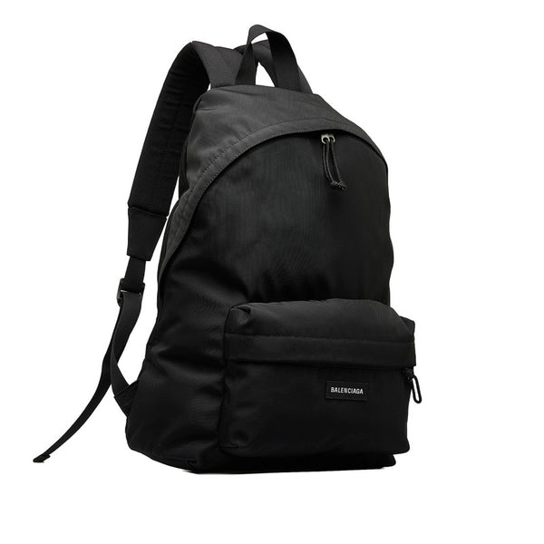 バレンシアガ エクスプローラー ロゴ リュック バックパック 503221 ブラック ナイロン メンズ BALENCIAGA 【中古】