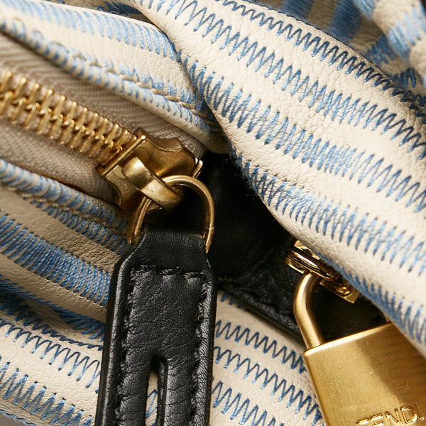 フェンディ ショルダーバッグ 8BN232 マルチカラー キャンバス レザー レディース FENDI 【中古】