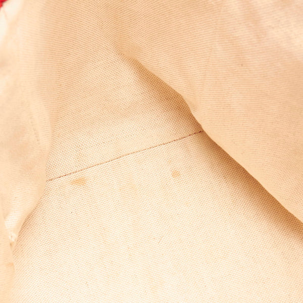 グッチ スウィング ラージ トートバッグ 354397 レッド レザー レディース GUCCI 【中古】