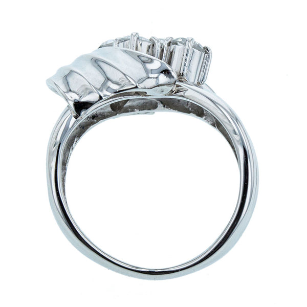 Pt900 プラチナ ダイヤ1.12ct リング 指輪 レディース 9号 【中古】