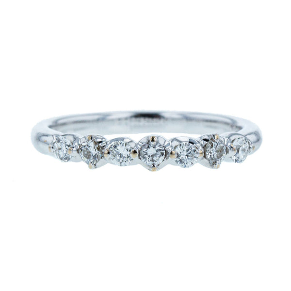 スタージュエリー K18WG ホワイトゴールド ダイヤ0.22ct リング 指輪 レディース STAR JEWELRY 9号 【中古】