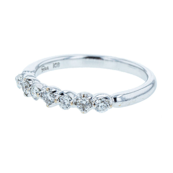 スタージュエリー K18WG ホワイトゴールド ダイヤ0.22ct リング 指輪 レディース STAR JEWELRY 9号 【中古】
