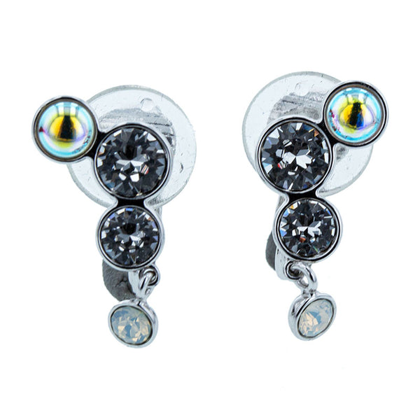 スワロフスキー シルバー メタル イヤリング レディース SWAROVSKI 【中古】