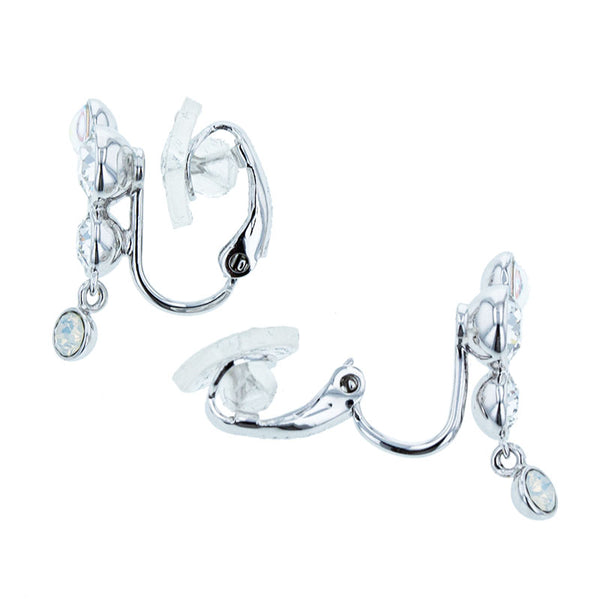 スワロフスキー シルバー メタル イヤリング レディース SWAROVSKI 【中古】