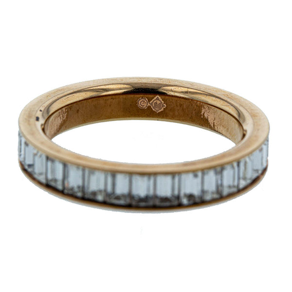 スワロフスキー リング 指輪 ゴールド メッキ レディース SWAROVSKI 【中古】