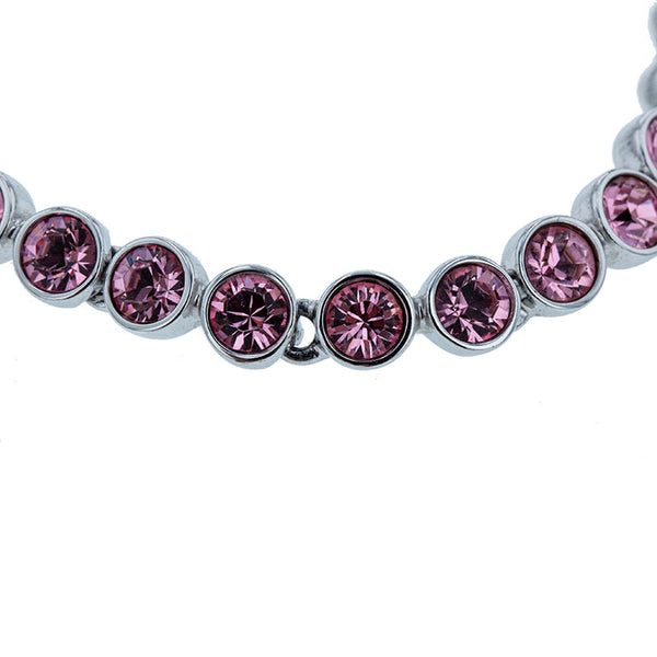 スワロフスキー ストーン ブレスレット シルバー メタル レディース SWAROVSKI 【中古】