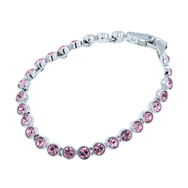 スワロフスキー ストーン ブレスレット シルバー メタル レディース SWAROVSKI 【中古】