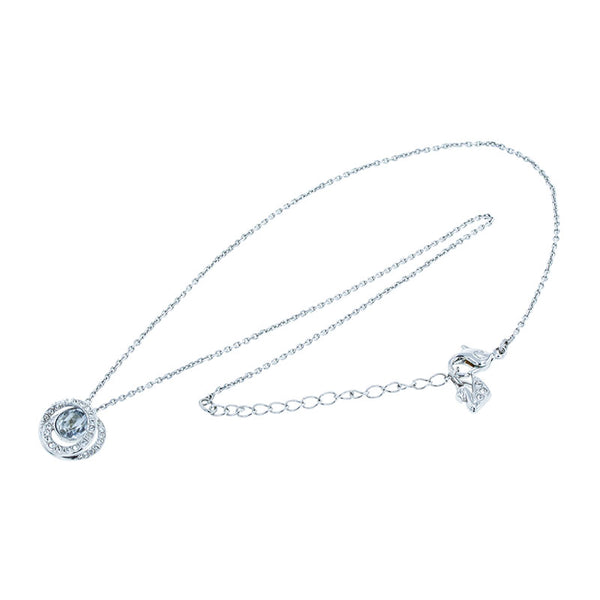 スワロフスキー シルバー メタル ネックレス レディース SWAROVSKI 【中古】