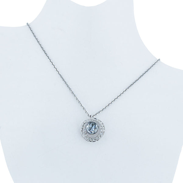 スワロフスキー シルバー メタル ネックレス レディース SWAROVSKI 【中古】