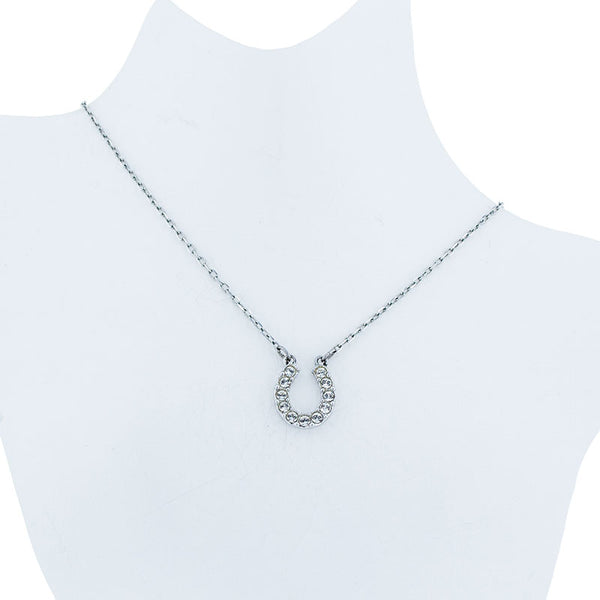 スワロフスキー ネックレス シルバー メタル レディース SWAROVSKI 【中古】