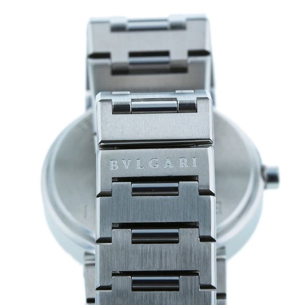 ブルガリ ブルガリブルガリ BB33SS シルバー ステンレススチール 腕時計 メンズ BVLGARI 自動巻き ブラック文字盤 【中古】