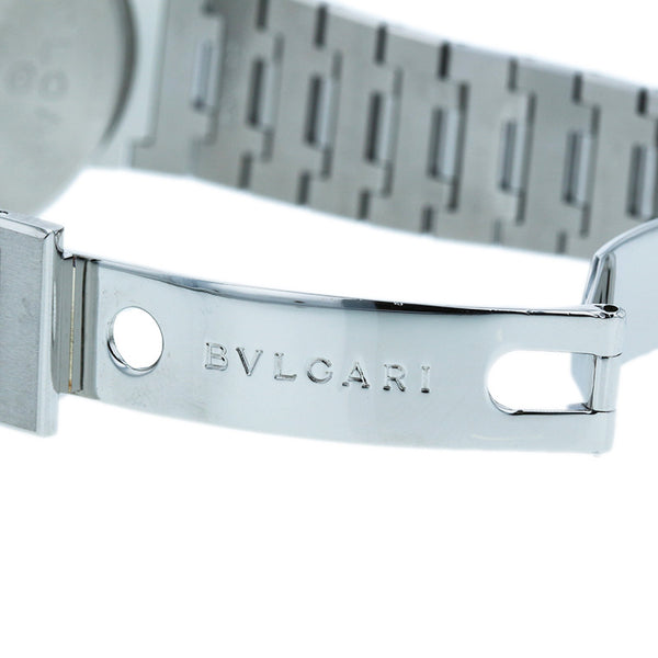 ブルガリ ブルガリブルガリ BB33SS シルバー ステンレススチール 腕時計 メンズ BVLGARI 自動巻き ブラック文字盤 【中古】