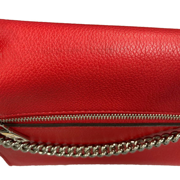 ルイ ヴィトン マイロックミーＢＢ M51419 レッド レザー ショルダーバッグ レディース LOUIS VUITTON 【中古】