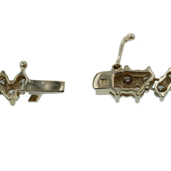 K18YG イエローゴールド ダイヤ10.00ct ネックレス レディース 【中古】