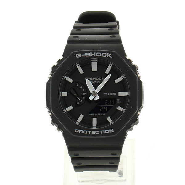 ジーショック 腕時計 5611/GA-2100 クオーツ ブラック文字盤 ラバー メンズ G-SHOCK 【中古】