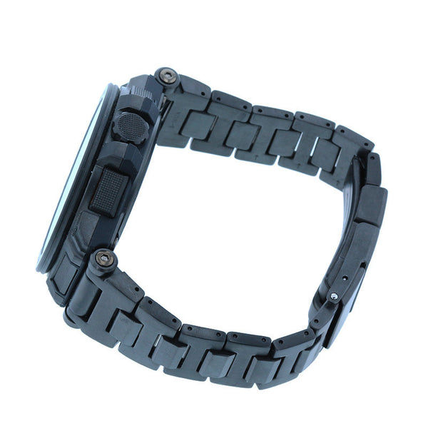 カシオ プロトレック マナスル PRX-8000YT ブラック チタン 腕時計 メンズ CASIO 電波時計 ブラック文字盤 【中古】
