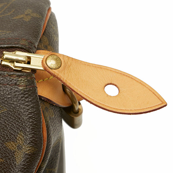 ルイ ヴィトン モノグラム スピーディ30 M41108 ブラウン PVC レザー ハンドバッグ ミニボストン レディース LOUIS VUITTON 【中古】