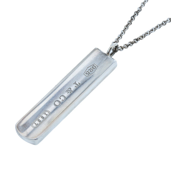 ティファニー SV925 シルバー 1837バー ネックレス レディース TIFFANY&Co. 【中古】