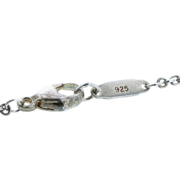 ティファニー SV925 シルバー 1837バー ネックレス レディース TIFFANY&Co. 【中古】