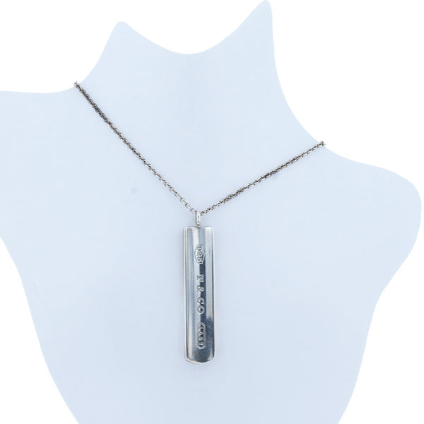 ティファニー SV925 シルバー 1837バー ネックレス レディース TIFFANY&Co. 【中古】