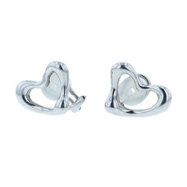 ティファニー SV925 シルバー オープンハート イヤリング レディース TIFFANY&Co. 【中古】