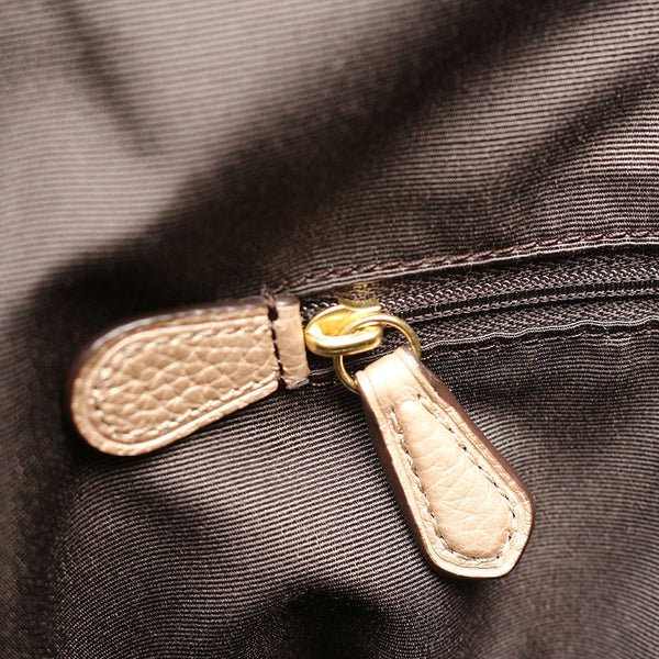 コーチ ベージュ レザー チェーン ショルダーバッグ レディース COACH 【中古】