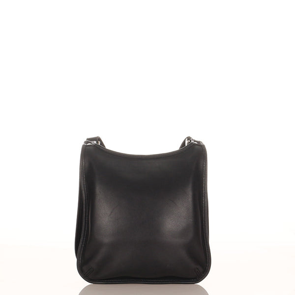 コーチ ブラック レザー ショルダーバッグ レディース COACH 【中古】